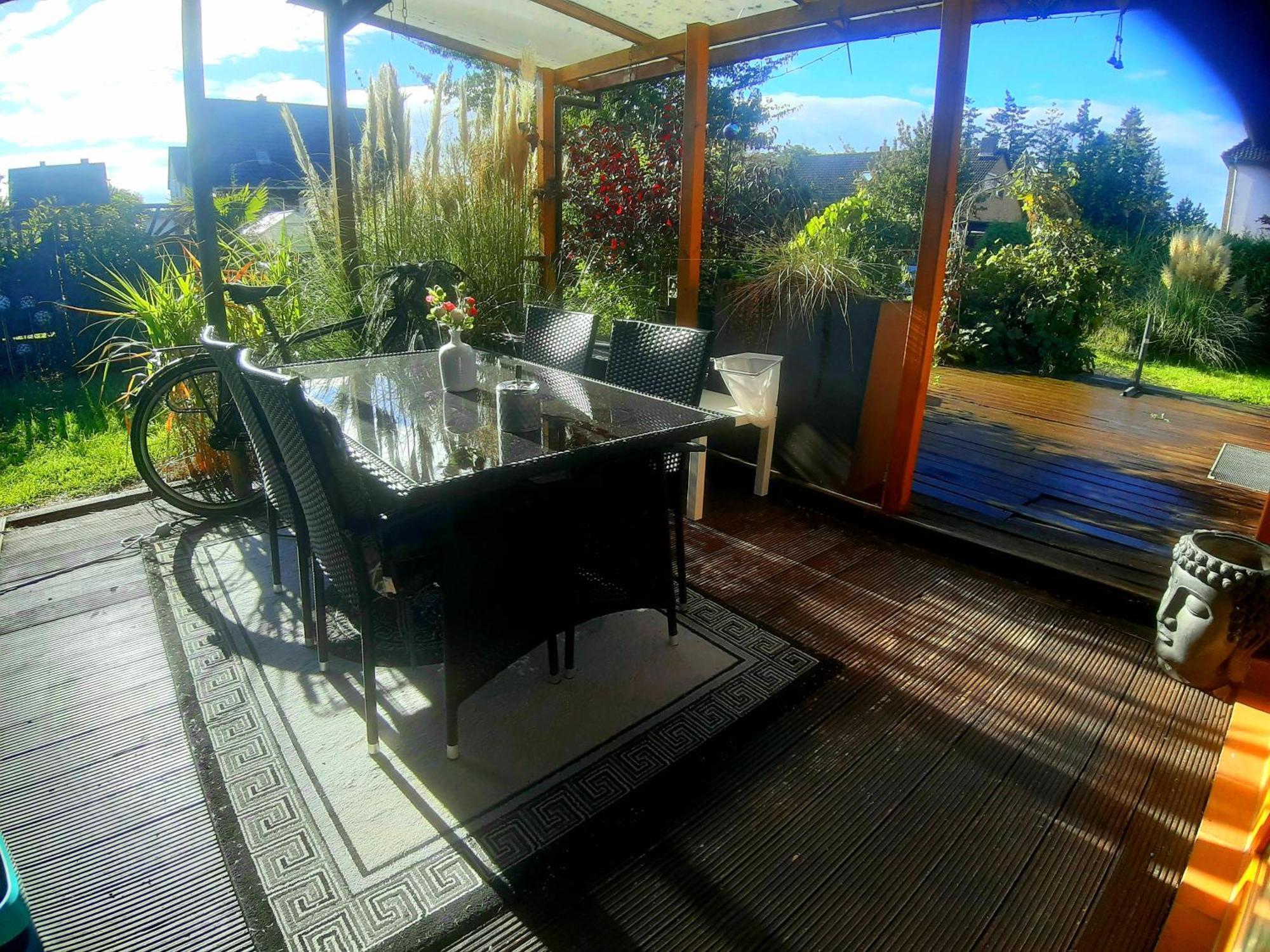 1 Zimmer 2 Personen, Garten, Terrasse, Wc, Dusche, Gemeinsame Kueche Ilsede Exterior foto